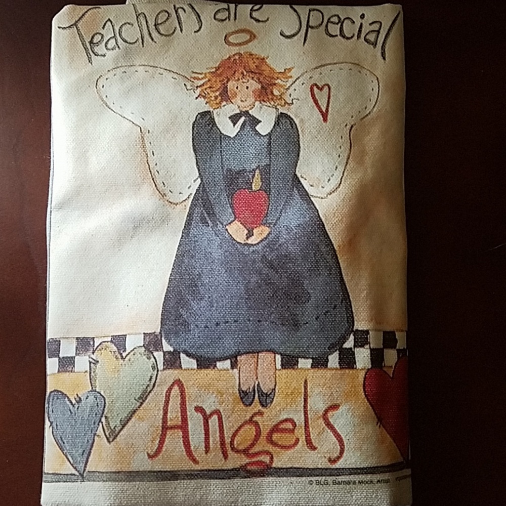 ⭐ NWOT "Teachers Are Special Angels" Tote